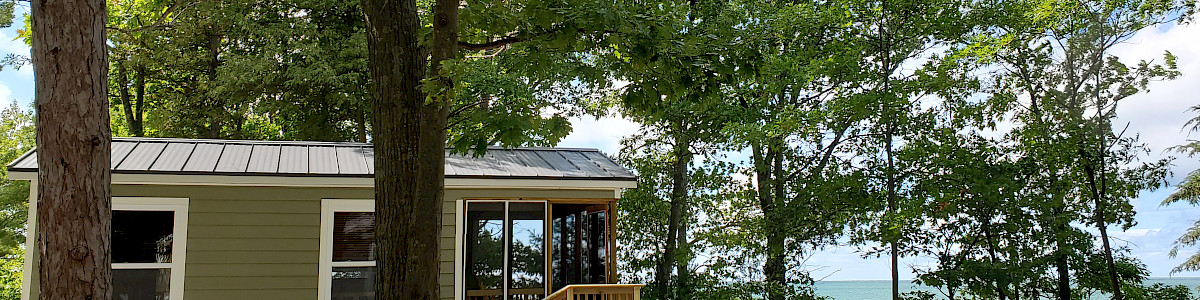 Port Crescent State Park Cabins, Cottage, & Domes